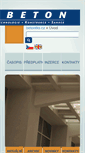 Mobile Screenshot of betontks.cz